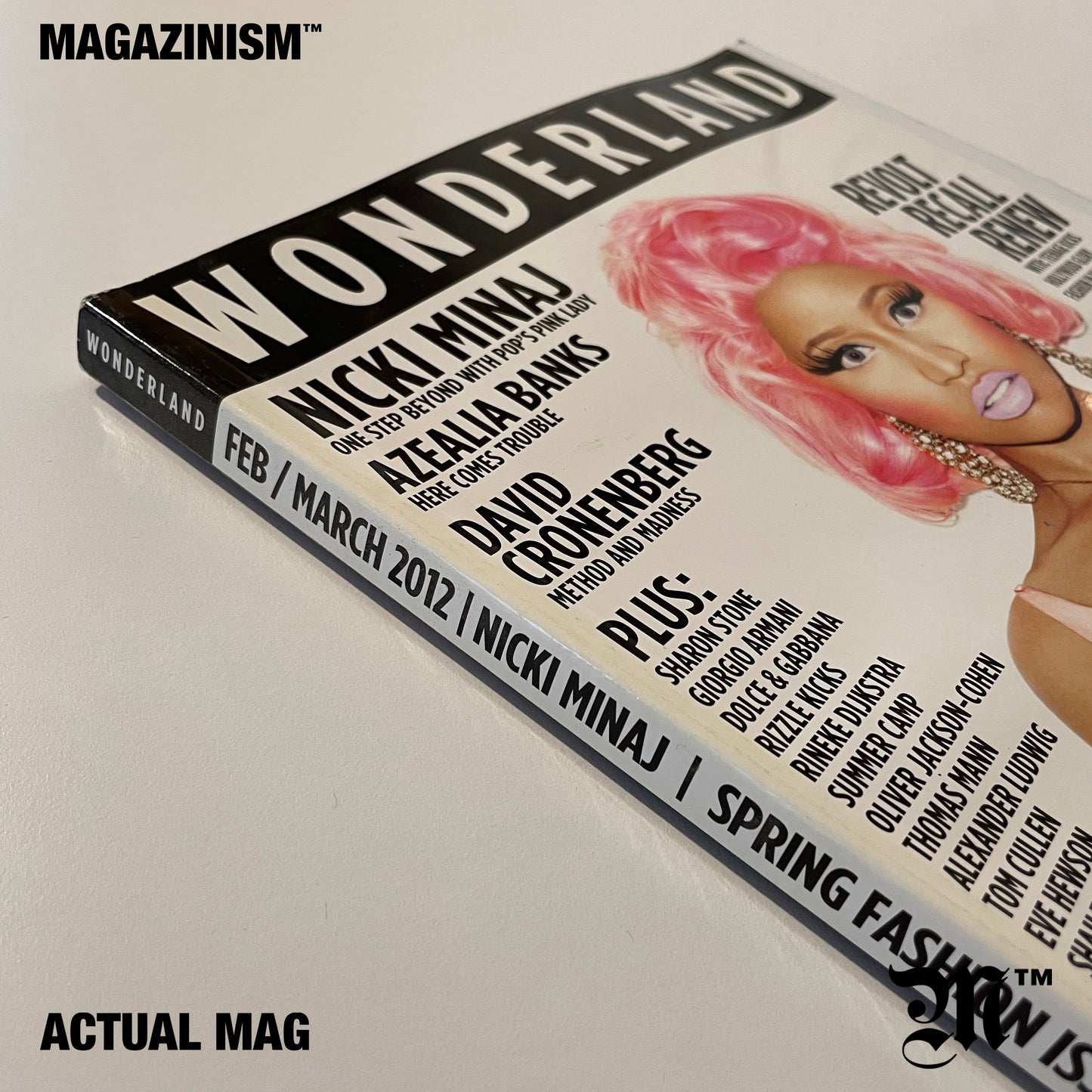 Wonderland Feb / Mar 2012 - Nicki Minaj