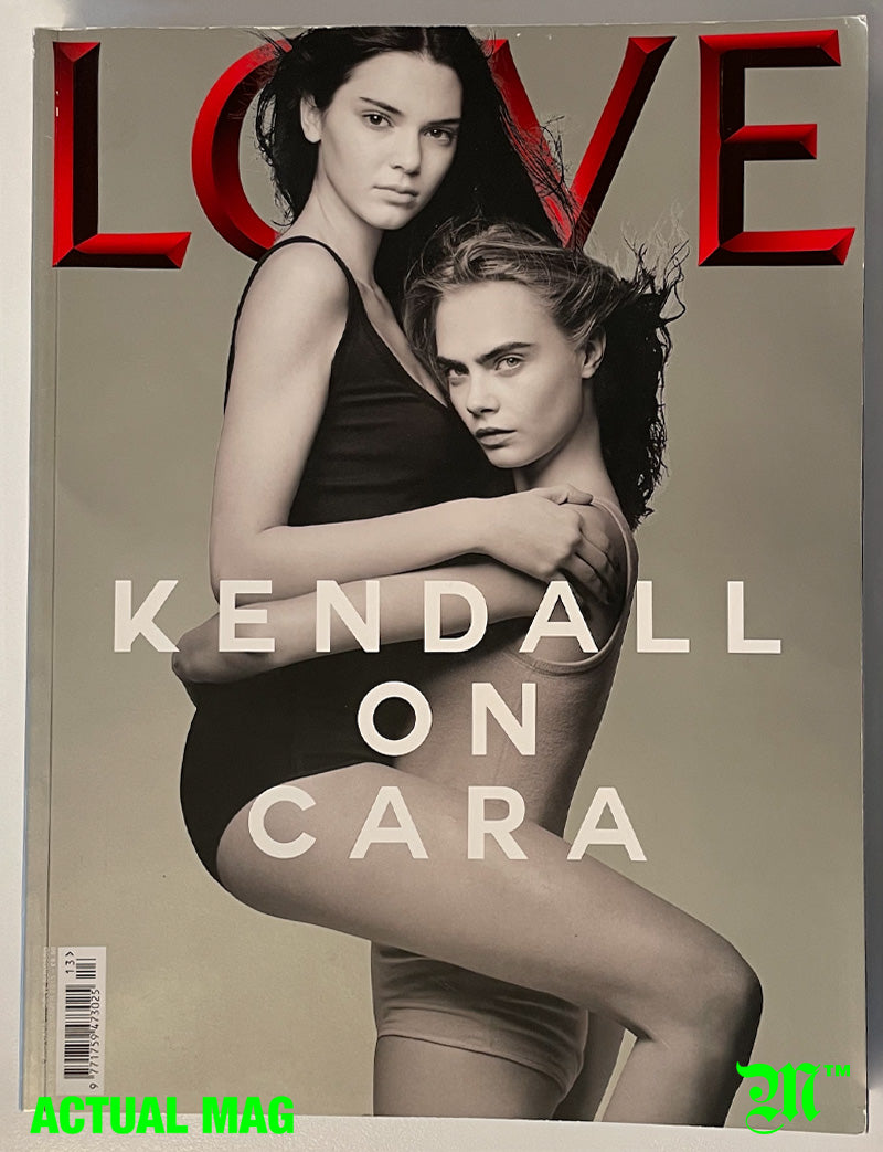 Love Magazine 13 SS 2015 Kendall & Cara Cover