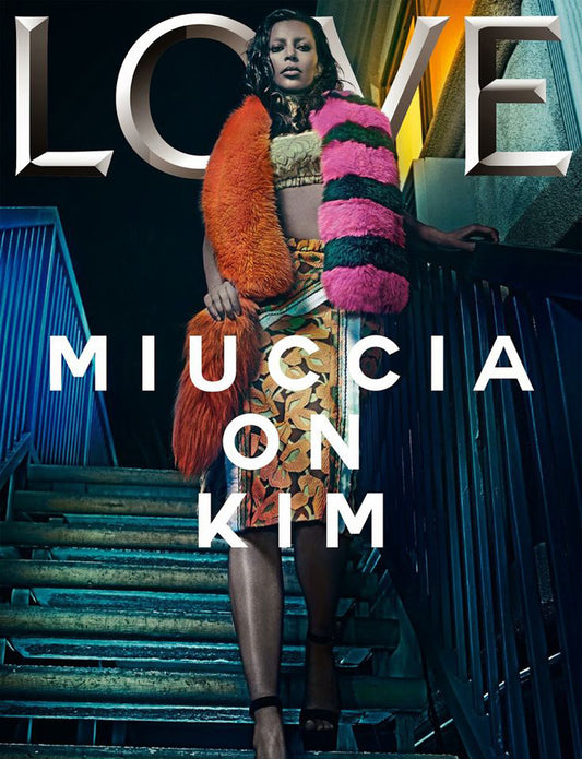 Love Magazine 13 SS 2015 Kim Kardashian Cover