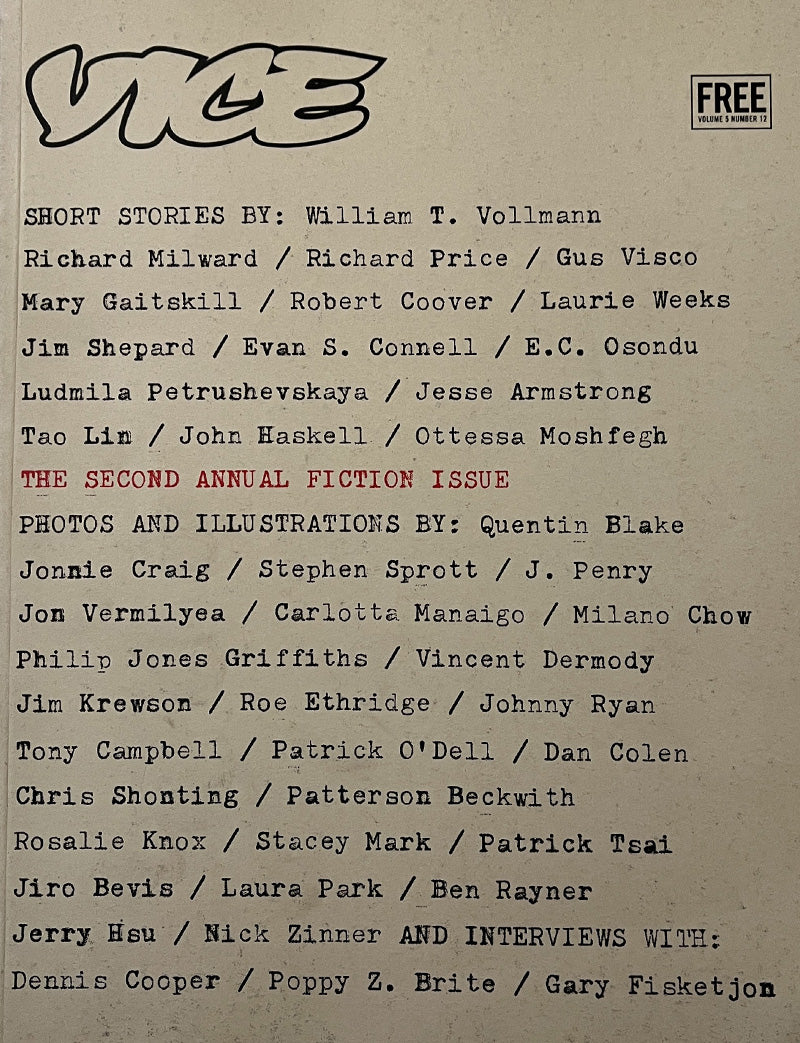 Vice UK - VOLUME 5 ISSUE 12