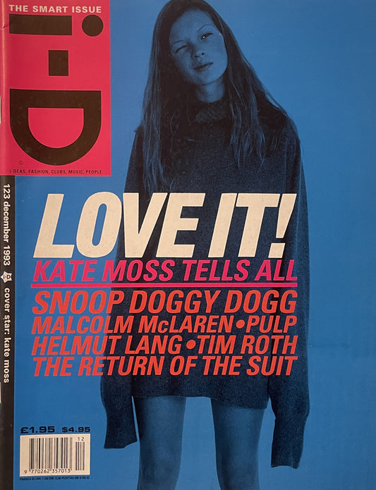 i-D Magazine No.123 1993 December - Kate Moss