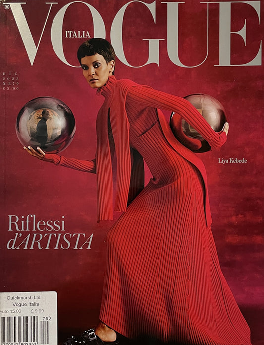 Italian Vogue 2023 December - Liya Kebede