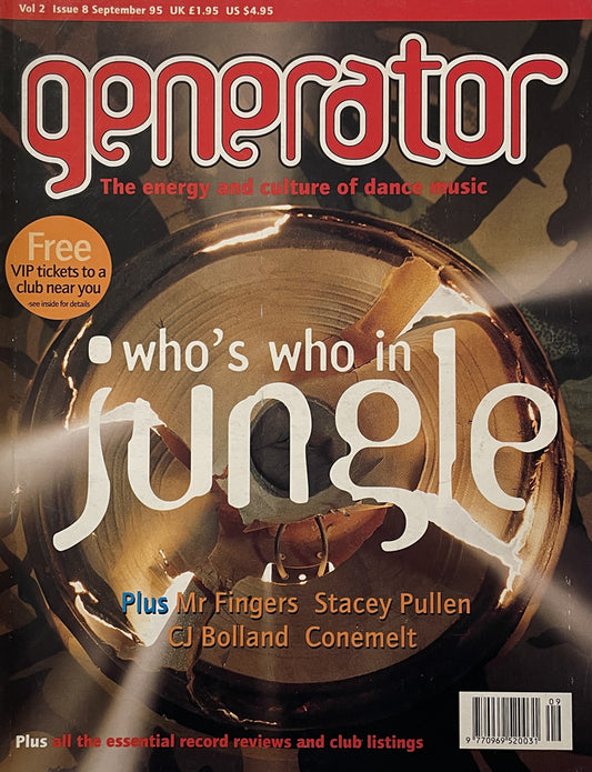 Generator Magazine N0.8 1995 - Jungle Special