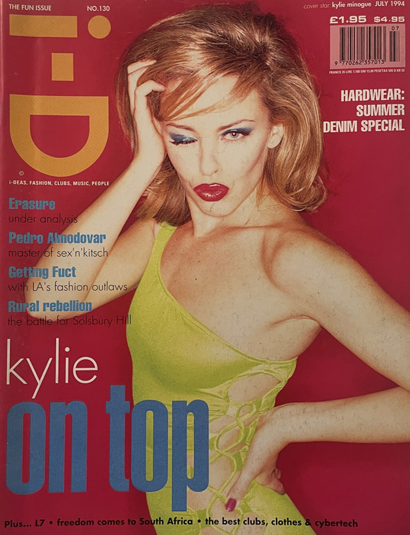 i-D Magazine No.130 1994 July - Kylie Minogue