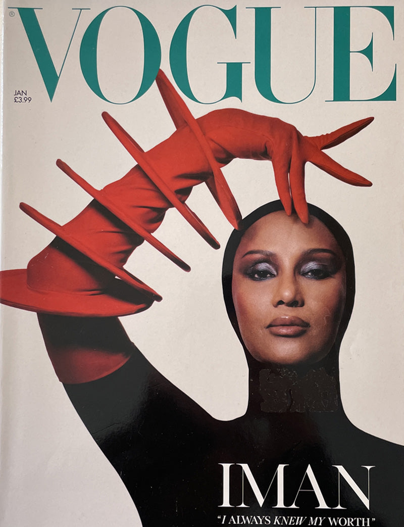 Vogue 2023 January - Iman