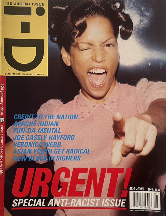 i-D Magazine No.124 1994 Jan - Anti Racist Issue