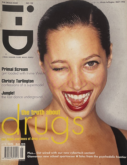 i-D Magazine No.128 1994 May - Christy Turlington