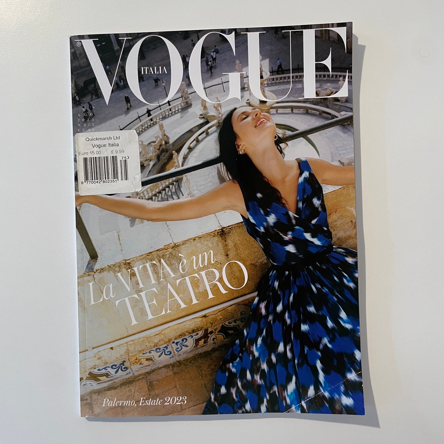 Italian Vogue 2023 August