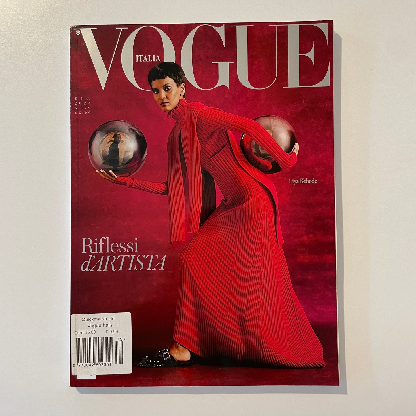 Italian Vogue 2023 December - Liya Kebede