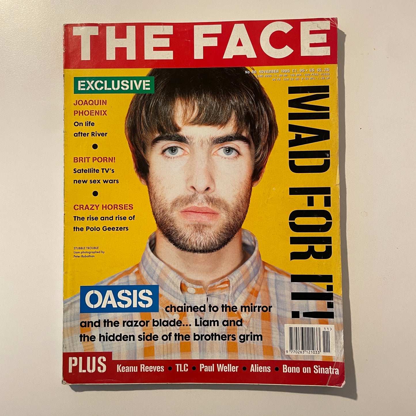 The Face No.86 - November 1995 Oasis