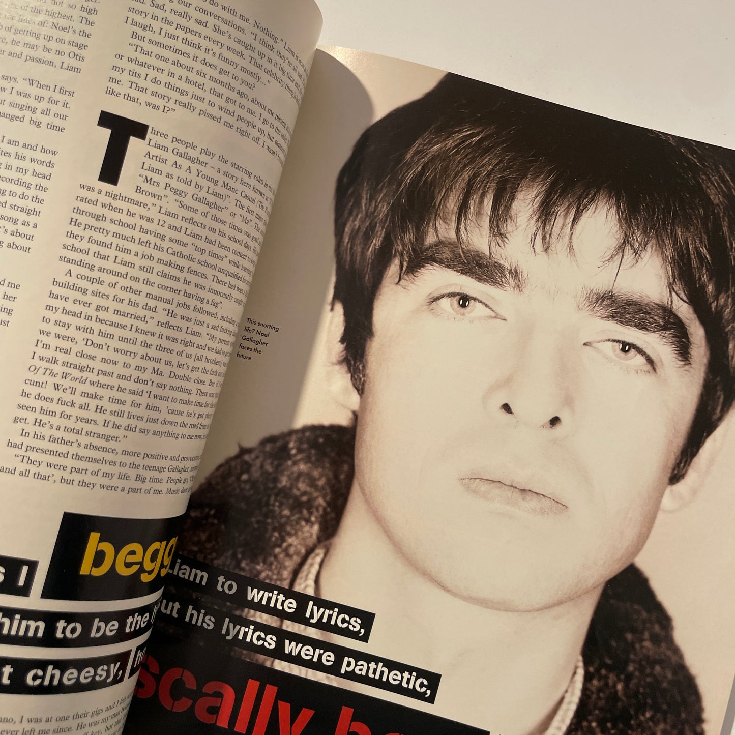 The Face No.86 - November 1995 Oasis