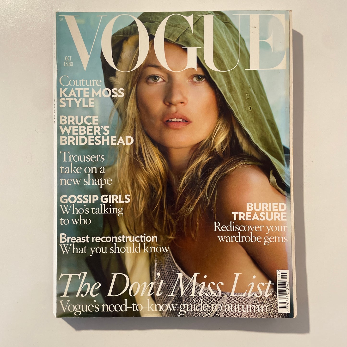 Vogue 2008 October Kate Moss