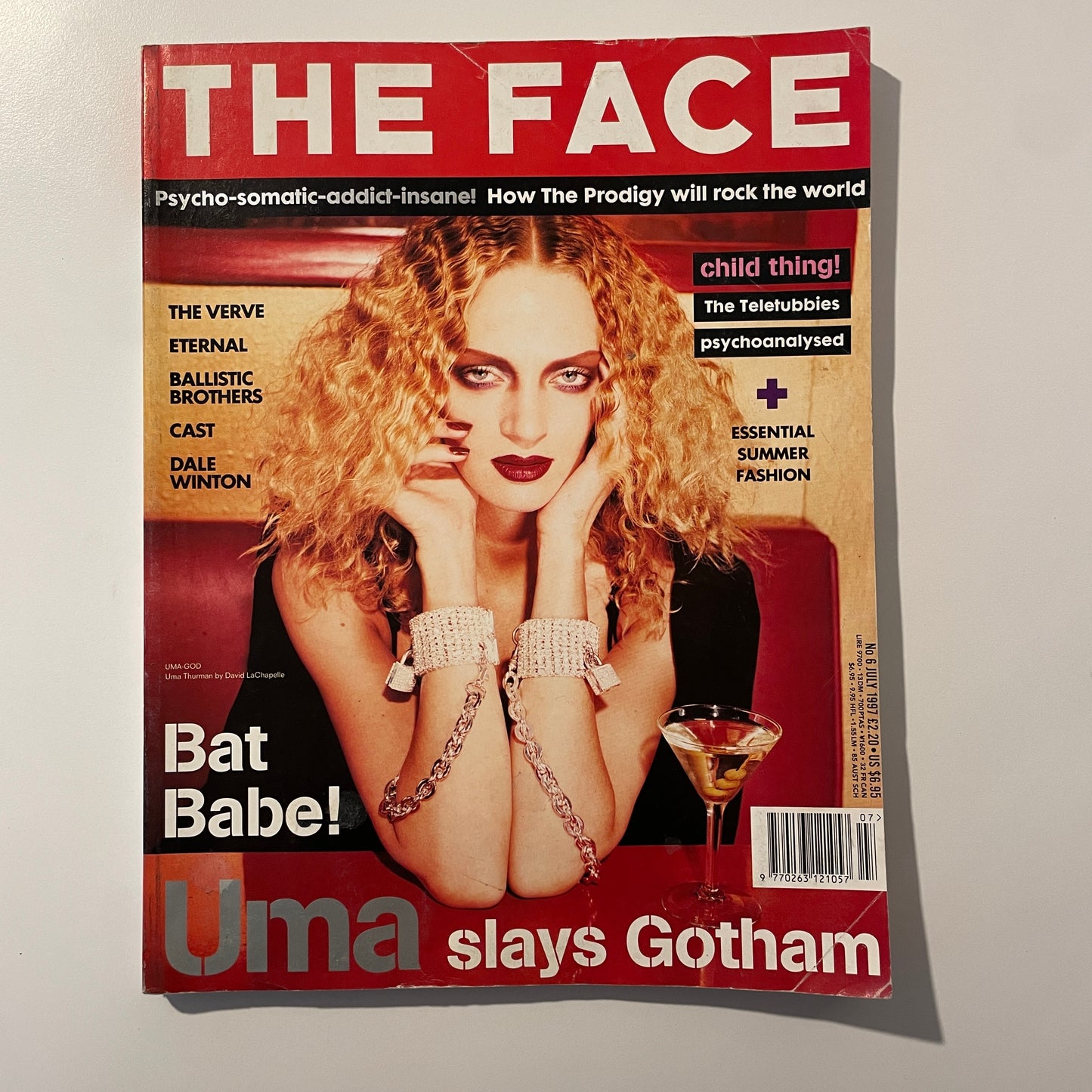 The Face No.6 - July 1997 Uma Thurman