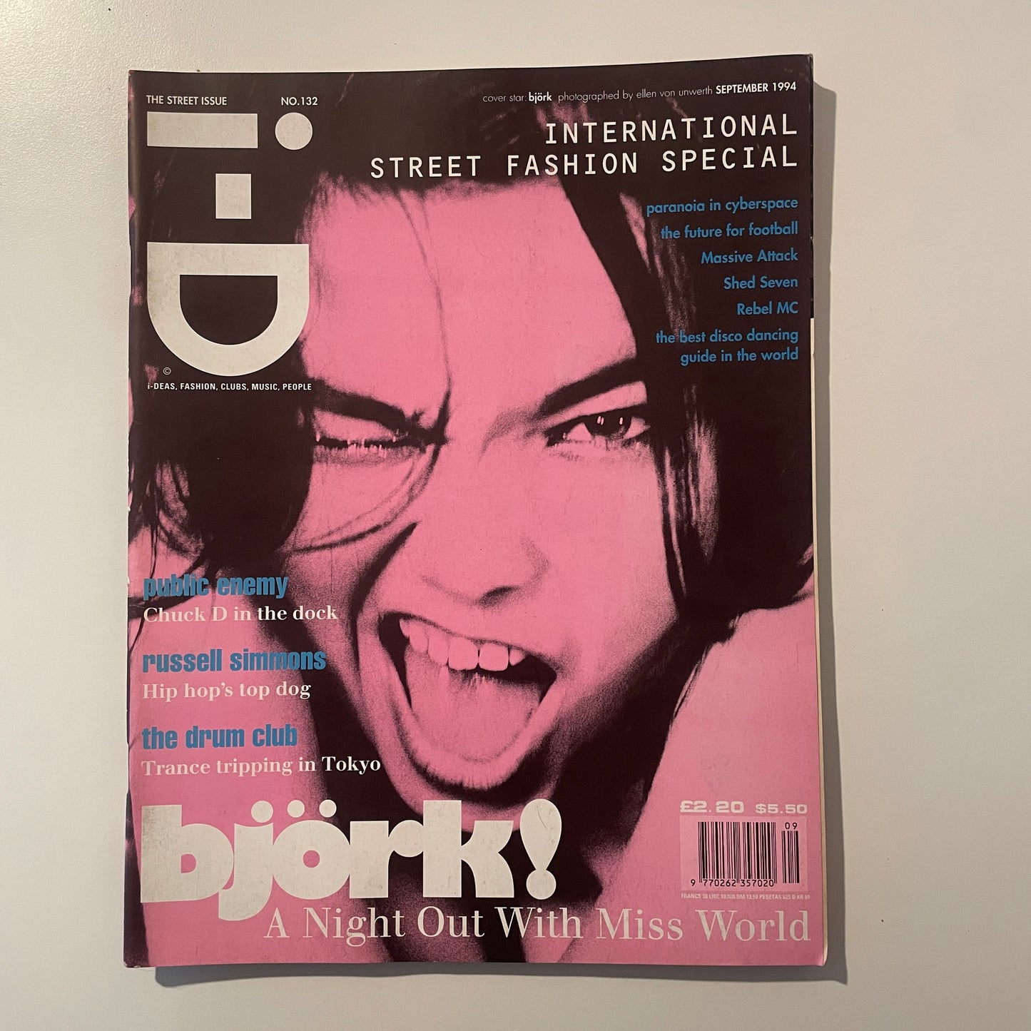 i-D Magazine No.132 1994 Sep - Bjork