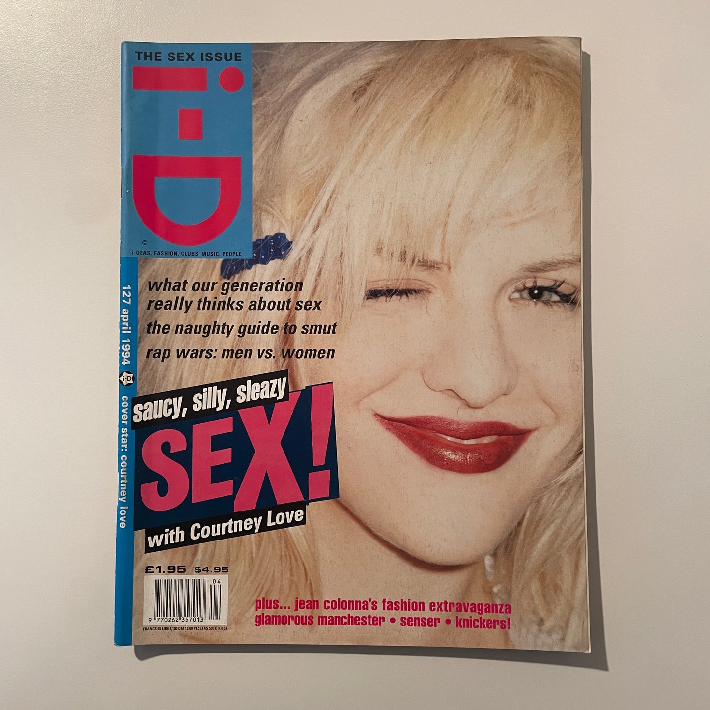 i-D Magazine No.127 1994 April - Courtney Love