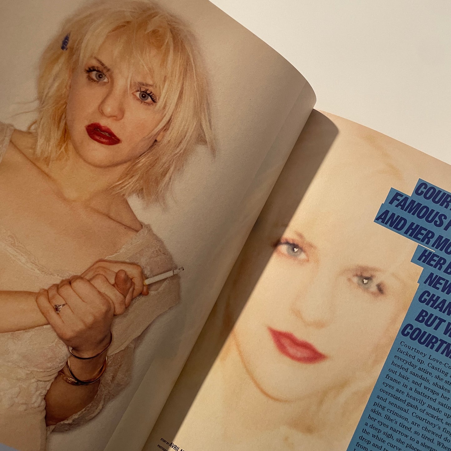 i-D Magazine No.127 1994 April - Courtney Love