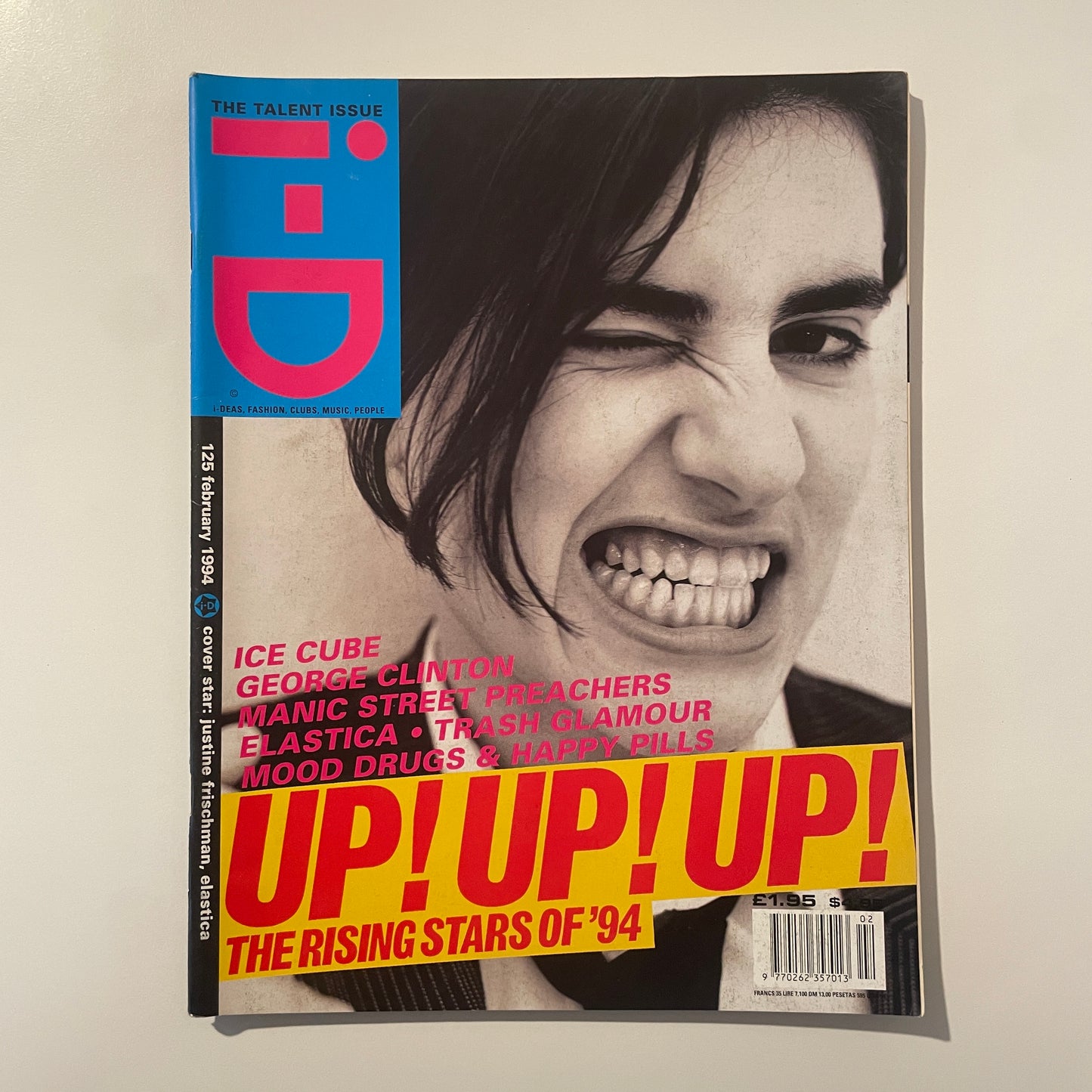 i-D Magazine No.125 1994 Feb - Justine Frischmann