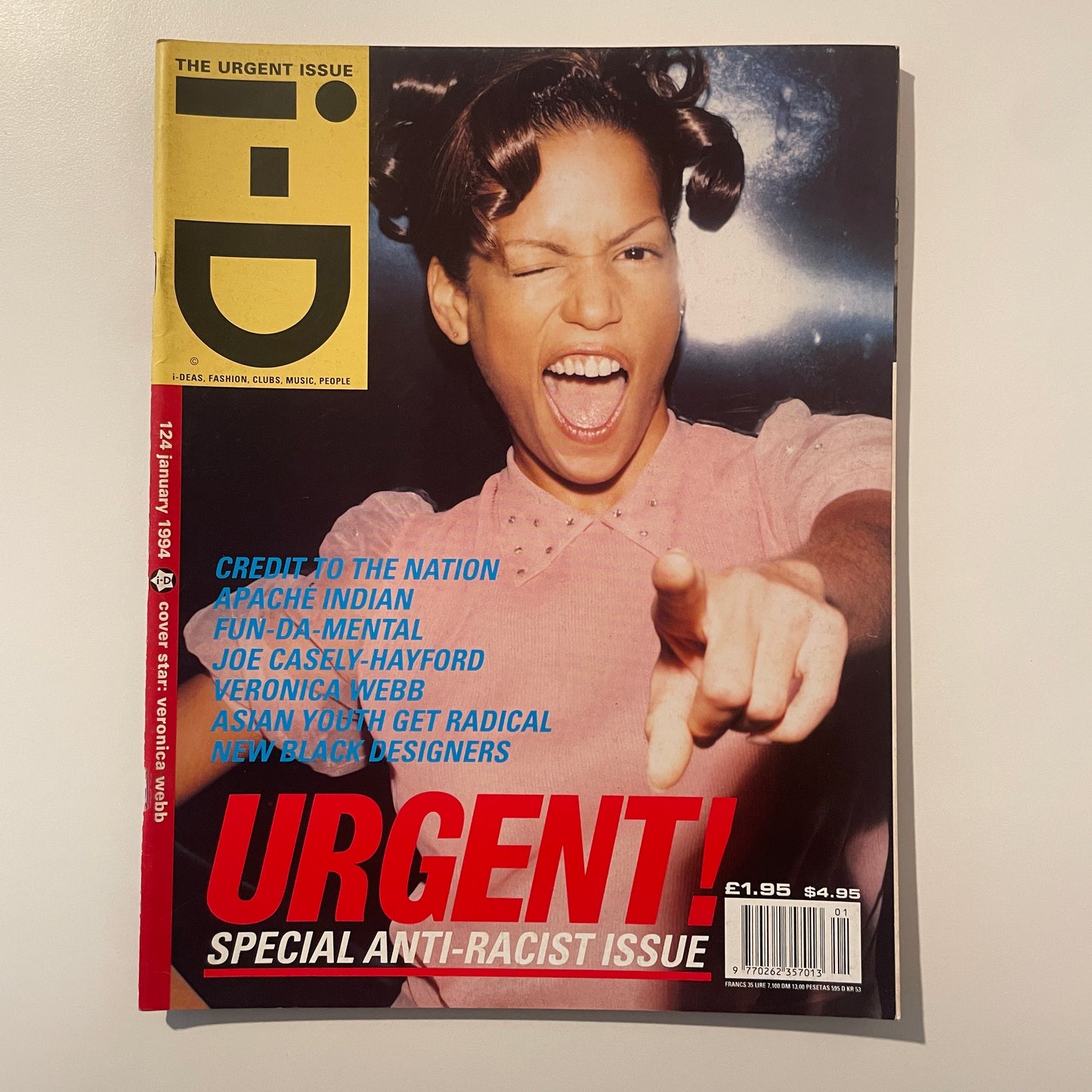 i-D Magazine No.124 1994 Jan - Anti Racist Issue