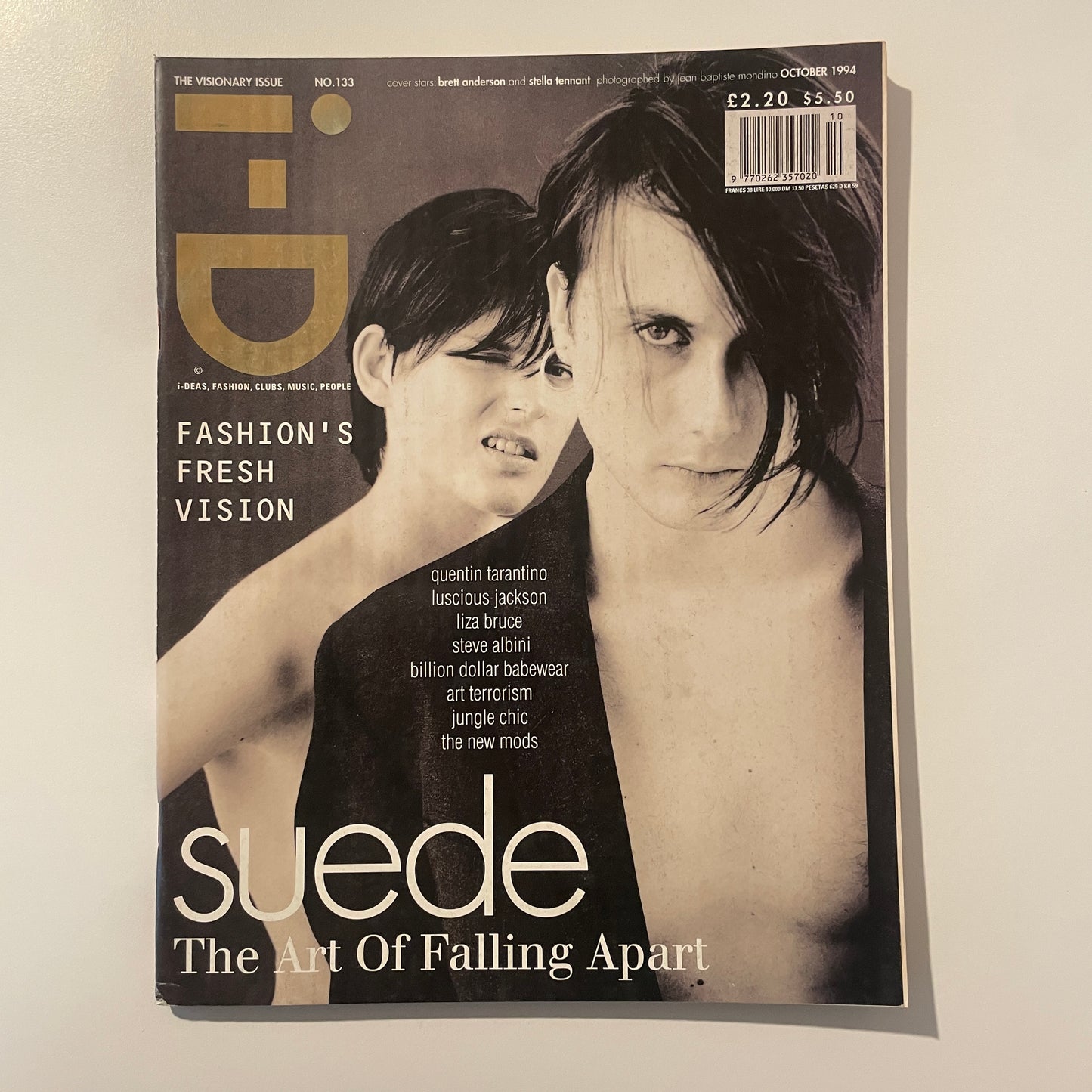 i-D Magazine No.133 1994 Oct - Suede