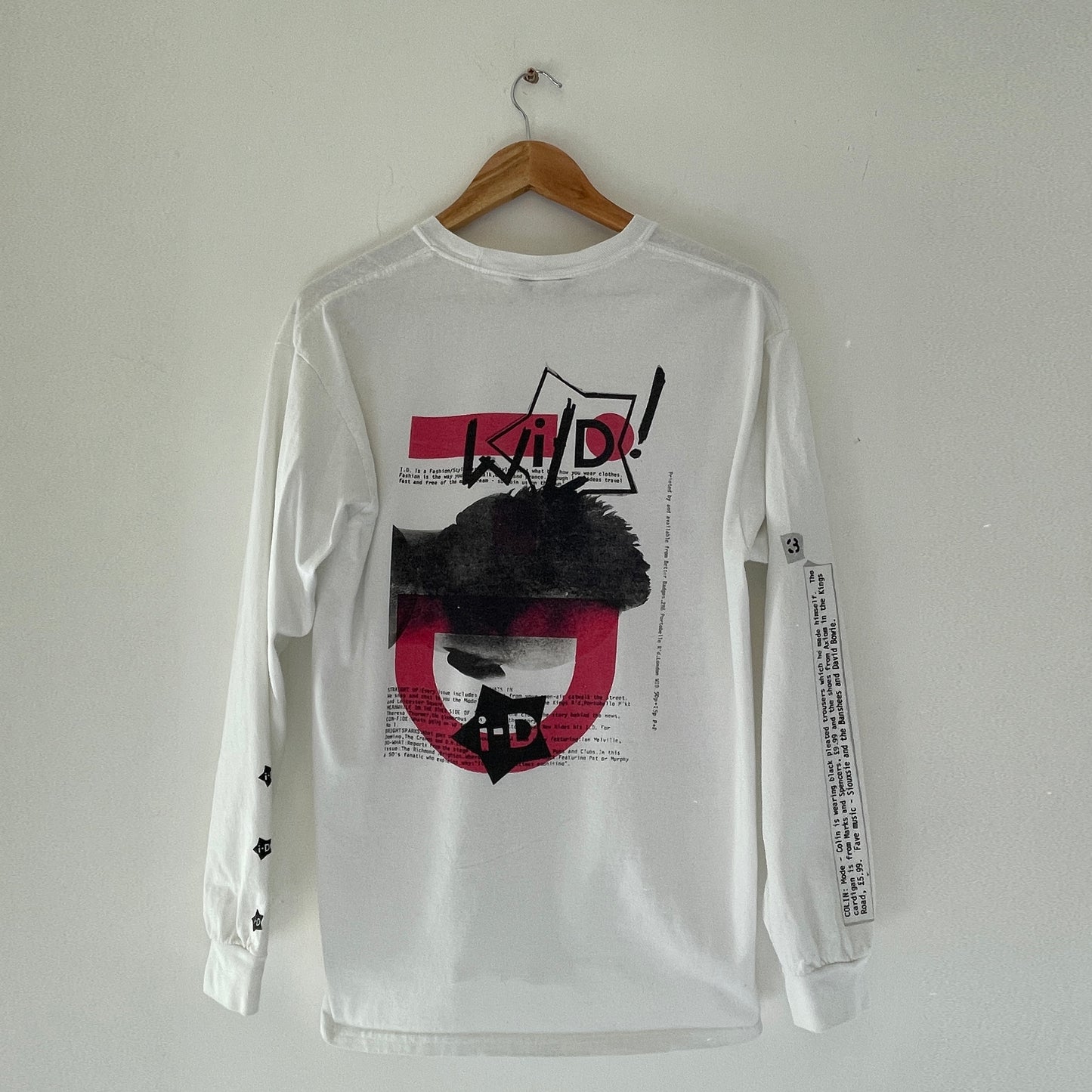 i-D Magazine Long sleeve T-shirt - Wild!