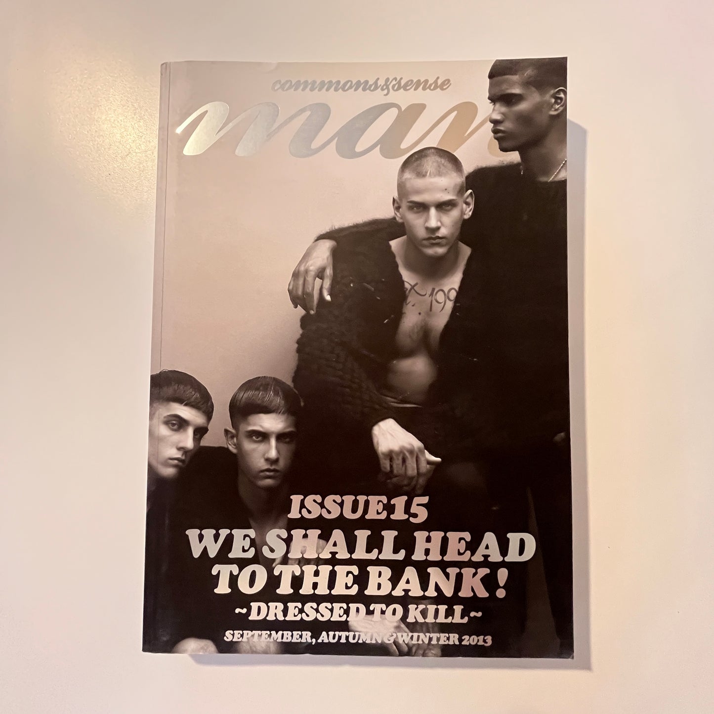 COMMONS & SENSE MAN Autumn 2013 Japan