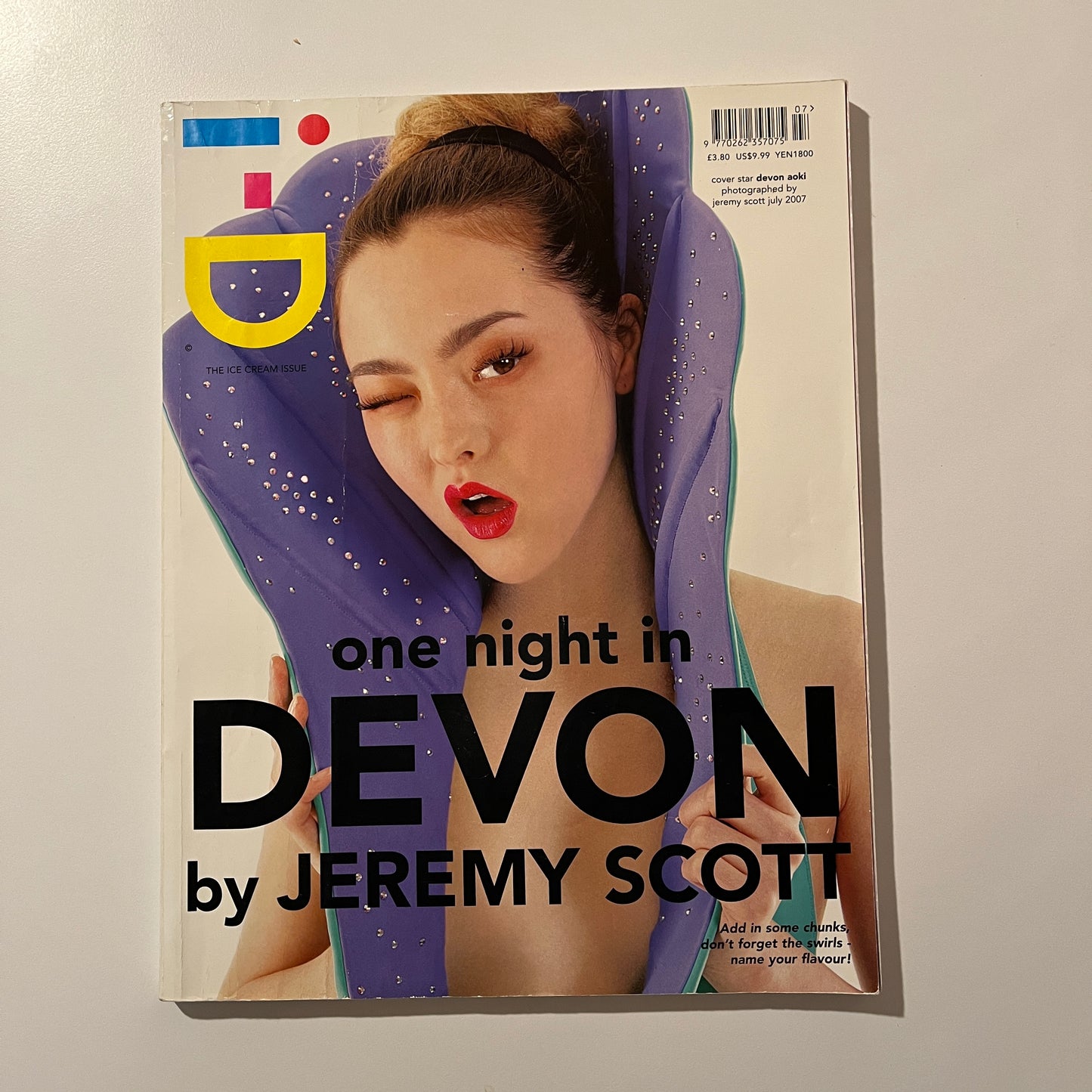 i-D Magazine No.278 2007 July - Devon Aoki