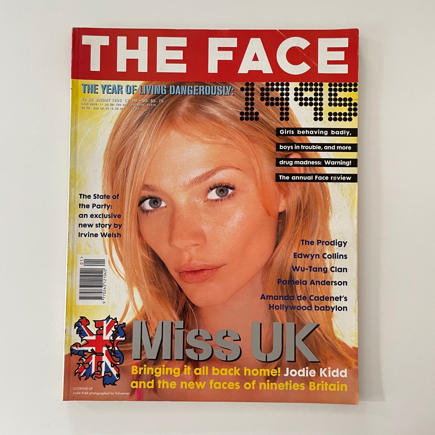 The Face No.88 - January 1996 - Jodie Kidd