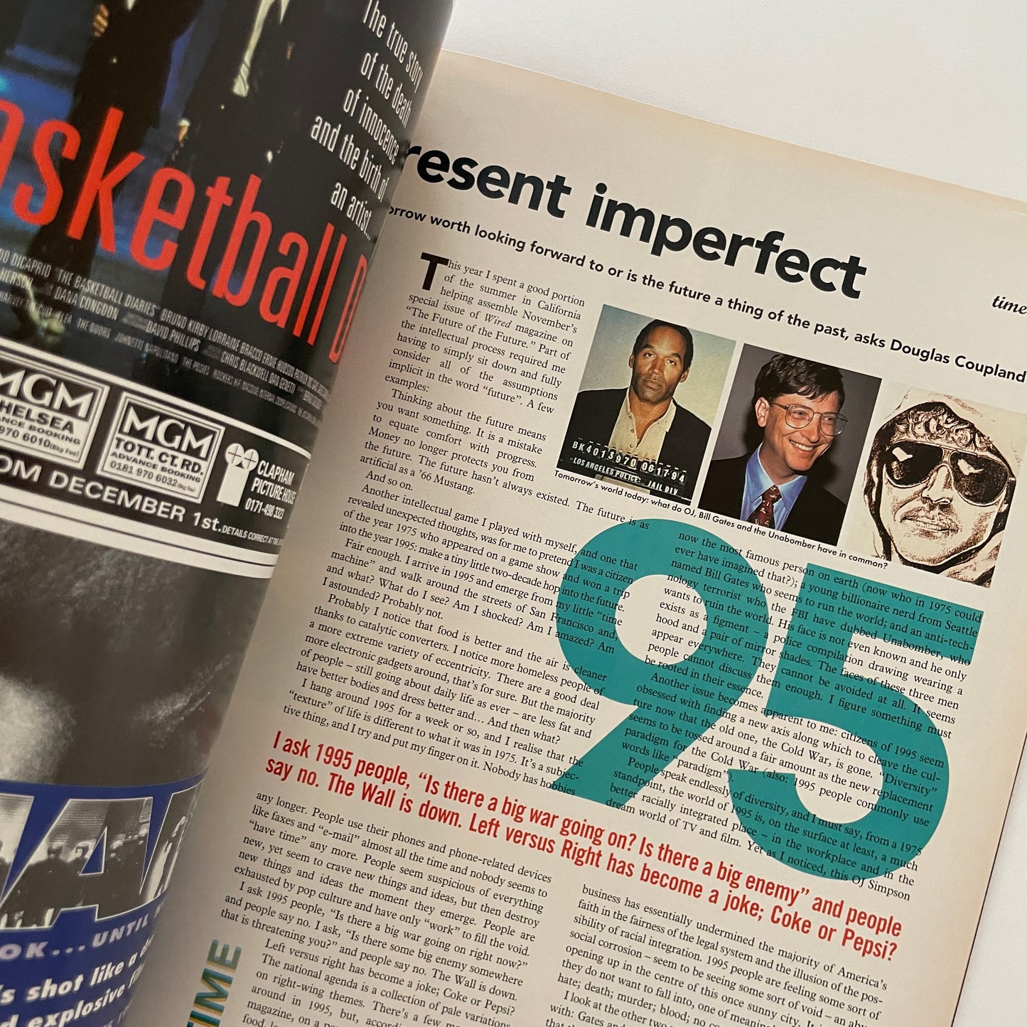 The Face No.87 - December 1995 Leonardo DiCaprio