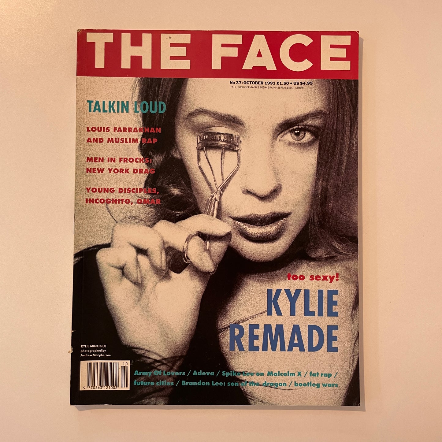 The Face No.37 - October 1991 - Kylie Minogue