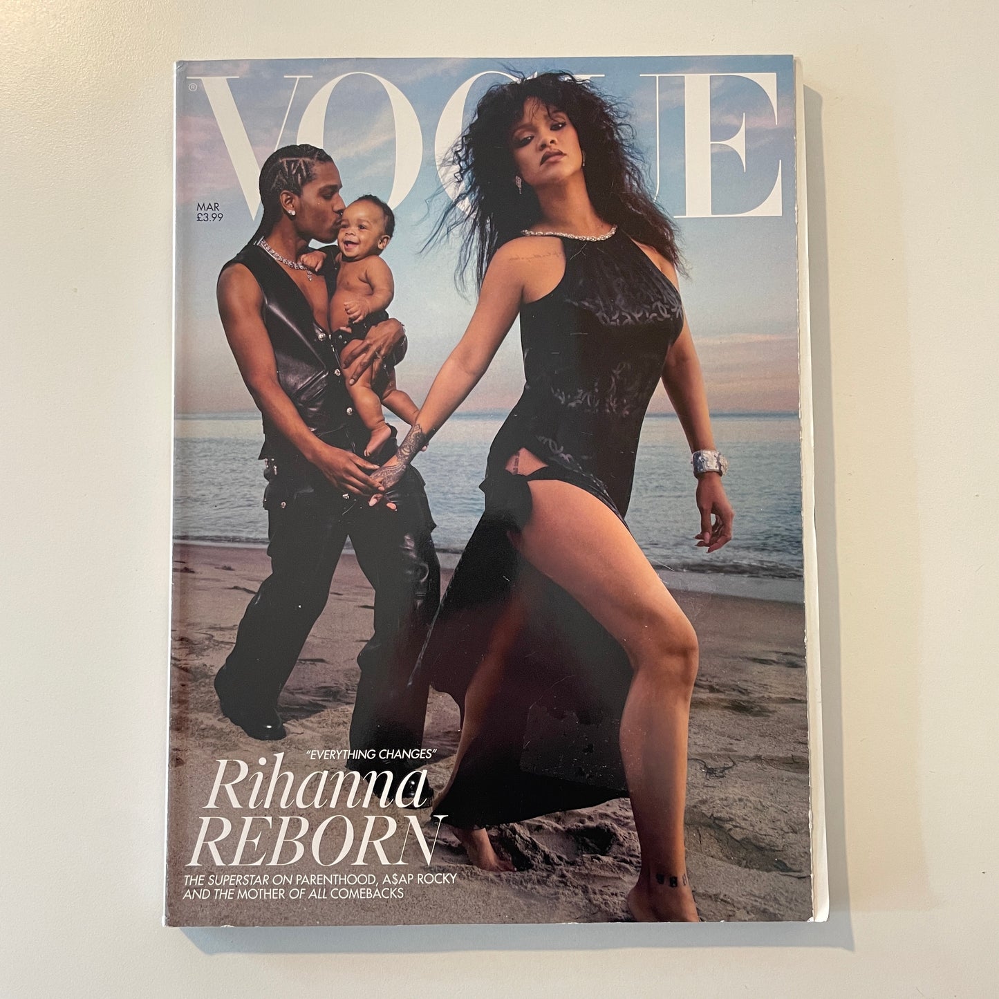 Vogue 2023 March - Rihanna & Rocky