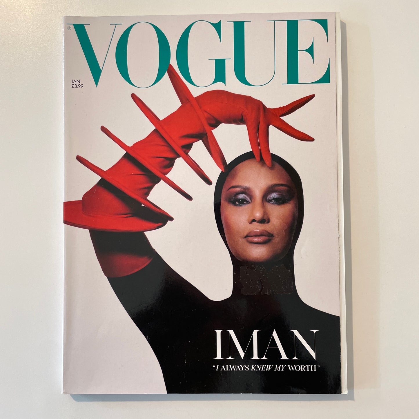 Vogue 2023 January - Iman