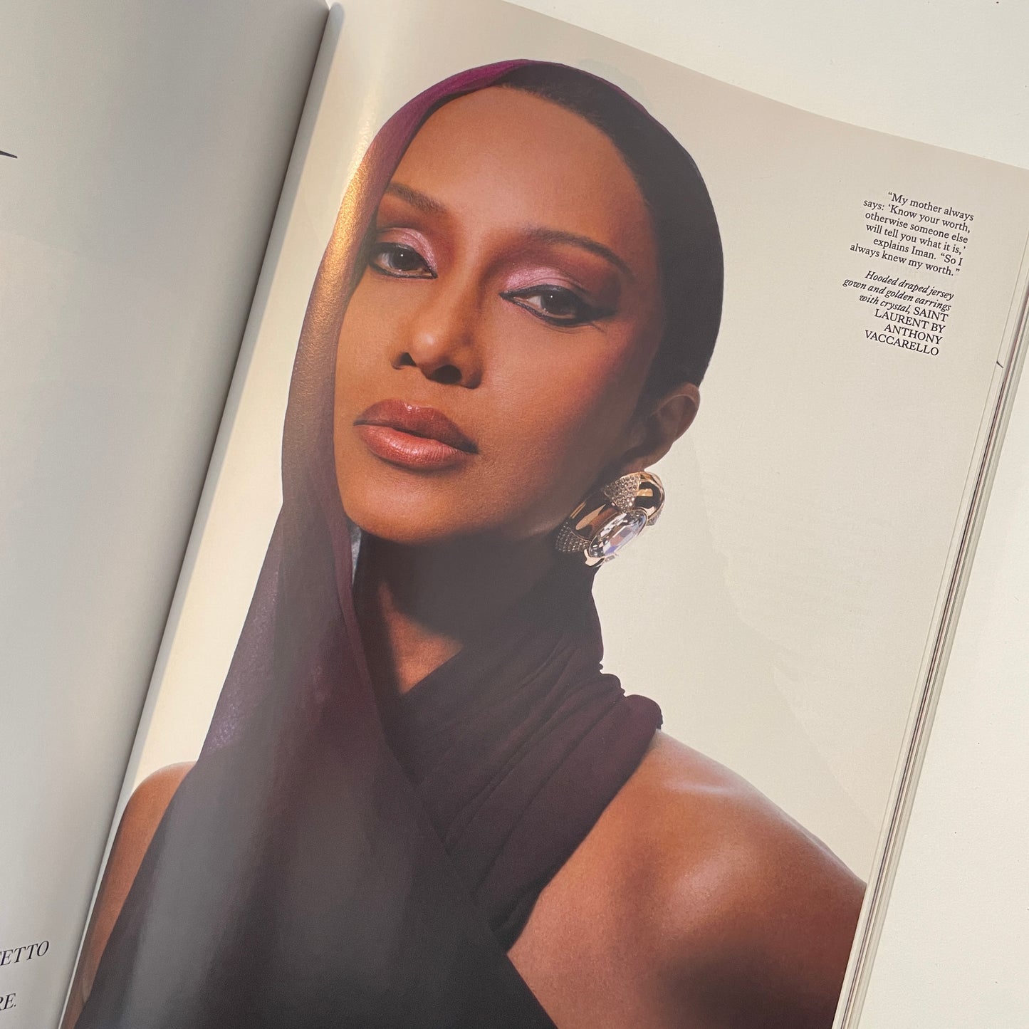 Vogue 2023 January - Iman