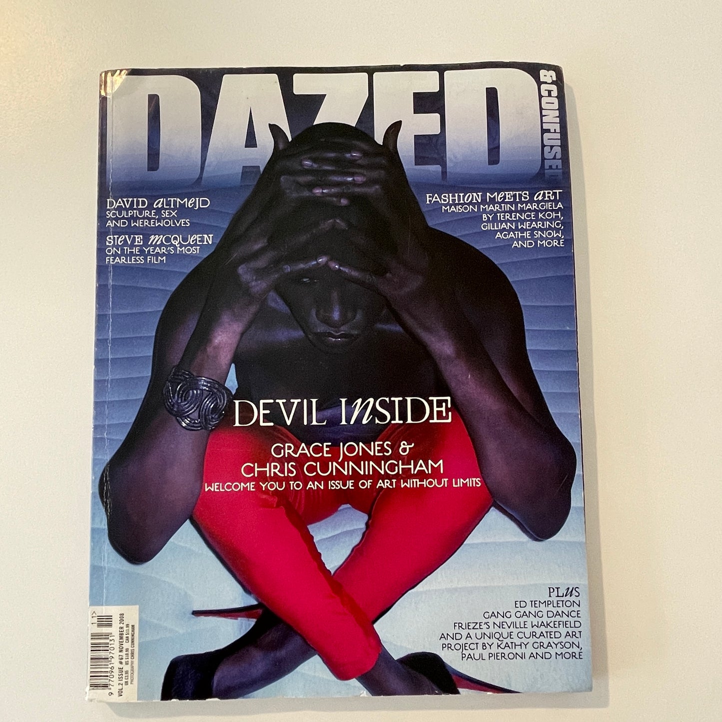 DAZED November 2008 - Grace Jones X Chris Cunningham