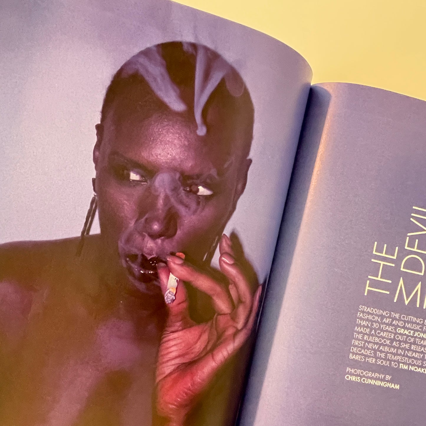 DAZED November 2008 - Grace Jones X Chris Cunningham