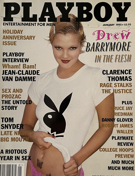 Playboy January 1995 - Drew Barrymore